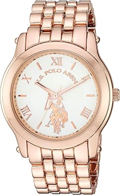 U.S. ASSN POLO. Analog quartz watch for women with USC40164 alloy bracelet, bracelet.. DIAYTAR NIGERIA combines extensive variety with budget-friendly prices and prompt nationwide delivery.