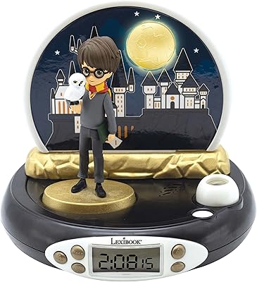 Radio-acknowledgment Lexibook Warner Harry Potter, integrated night light, ceiling time projection, sound effects, works on battery, RP500HP.. Quality and convenience delivered — shop DIAYTAR Nigeria now.