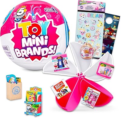 Zuru 5 Surprise Mini Brands Series 2 Playset - Mystery pack of mini surprise toys with Shopkins and Plus stickers (mini collecting toys).. Enjoy the simplicity of shopping with DIAYTAR NIGERIA, offering vast choices delivered in just 5-8 days.