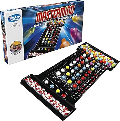Hasbro Mastermind Classic code cracking game for 8 years and more, suitable for two players.. Discover a world of affordable shopping with DIAYTAR NIGERIA's vast marketplace delivered to you in days.
