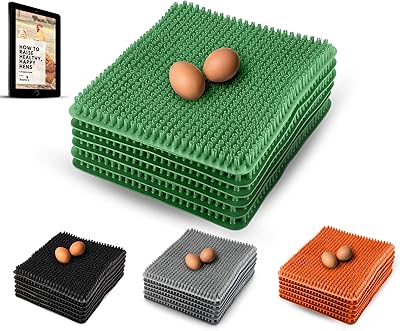 6 x 6 nesting pads for chickens, washable nesting pads for chickens, electronic book on poultry farming, included for chicken coops, nest boxes, chicken coop accessories.. Shop with purpose and save with DIAYTAR NIGERIA's extensive platform and nationwide delivery service.