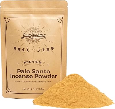 Incense powder Luna Sunday Palo Santo 100% natural Peruvian 118g durable wood manufacturing.. DIAYTAR NIGERIA makes quality accessible with our extensive catalog and competitive delivery rates.