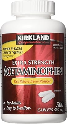 Extra-powerful acetaminophen capsules Crickland Signature 500 mg (package of 2, 1000 capsules in total).. DIAYTAR NIGERIA makes online shopping accessible to all with budget-friendly prices and reliable delivery.