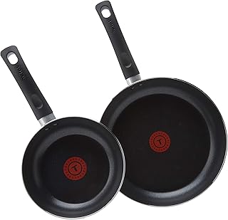 Tefal Taste Lot of frying stoves 20 cm-28 cm, batch of 2 non-stick stoves, black.. DIAYTAR NIGERIA: Your gateway to affordable shopping with thousands of products delivered nationwide.