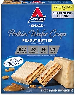 Atkins Keto-Friendly wafers with protein and peanut butter 5.. DIAYTAR NIGERIA: Where affordability and variety meet with convenient delivery within 8 days.