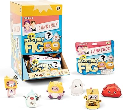 MYSTERIAL minifigures by LANKE BOX - 24 - SERIES PACK 3, Collecting figurines, GLOW IN THE DARK editions, product under official license.. Your budget-friendly online marketplace, DIAYTAR NIGERIA delivers a world of products in just 5-8 days.
