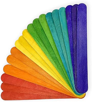 Party Time - Colorful wooden ice cream sticks 50pccs of natural wood ice cream (large).. Looking for quality and speed? You’ll find both at DIAYTAR Nigeria.
