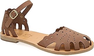 Emmanuela Sandals Greek Style Ancient Plat Sandals Closed in leather Adjustable Sandals Sands Ankle Summer Shoes Women Boho Chic Sandals, Coral, 36.. Shop confidently with DIAYTAR NIGERIA's vast product range and budget-friendly nationwide shipping.