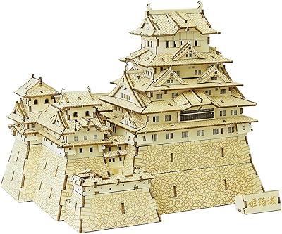 3D Wood Puzzle 3D Wa-Jo-Mei Himeji for adults and adolescents.. Shop the future with DIAYTAR NIGERIA - thousands of products, unbeatable prices, delivery within a week.