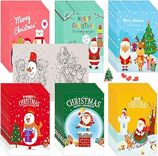 48 pieces Christmas Coloring Books For Kids Christmas Gifts Christmas Gifts Christmas Gifts Christmas Gifts Filling Bags Festival supplies for classroom activities for daycares, 6 styles.. Your everyday shopping destination, DIAYTAR NIGERIA offers quality and value delivered within days.
