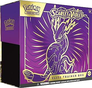 Pokémon TCG: Elite Scarlet Elite and Violet training box - Purple Miradon (1 Full Art promotional card, 9 premium boosters and accessories).. Order now, relax later — DIAYTAR Nigeria ships in 5 to 8 days.