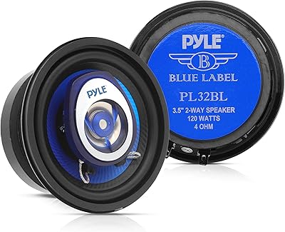 Pyle 2-way universal stereo speakers for car 120.. Your complete shopping solution, DIAYTAR NIGERIA offers extensive variety with budget-friendly delivery.