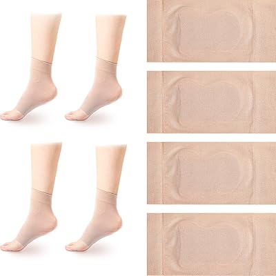2 pairs of Achilles heel protection sleeve to protect the Achilles heel against bursitis, tendon pain relief pad and heglurnds protection (simple pattern).. Fast delivery, fair prices, and full variety — only on DIAYTAR Nigeria.