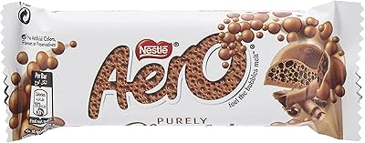 Nestlé Aero Medium milk chocolate bar, 36 g, 24 pieces, brown.. From household needs to gadgets, DIAYTAR Nigeria has it all.