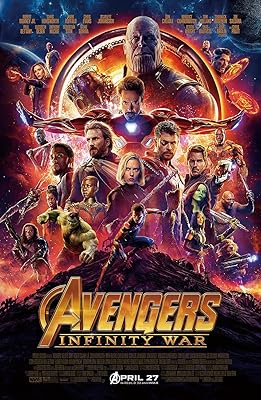 Promotional poster of the film Avengers Infinity War, size 12 x 18 inches, main printing, limited edition, without frame, artistic gift.. Reliable delivery, all over Nigeria — that’s DIAYTAR Nigeria promise.