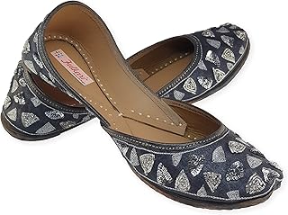 Fulkari Women Shoes In Real Smooth Leather | Without bites or.. DIAYTAR NIGERIA connects you with endless possibilities through our affordable e-commerce platform.