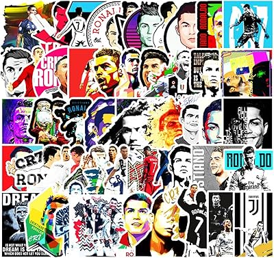 50pcs CR7 Ronaldo Funny Funny Football Player Vinyl Graffiti Sticker Waters.. Experience the satisfaction of affordable shopping with DIAYTAR NIGERIA's nationwide 5-8 day delivery.
