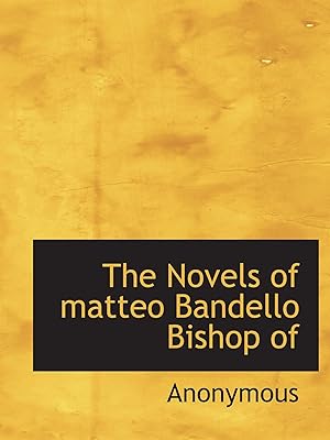 Les Romans de Matteo Bandello Bishop.. DIAYTAR NIGERIA: Connecting Nigerians with their needs through our affordable and diverse marketplace.