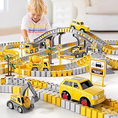 TMOHRE 346 CONSTRUCTION PIECES FOR CHILDREN, STAINS OF PLANS FOR BOOKS, CONSTRUCTION CAR AND FLEXIBLE TLOOK toys, make engineering road toys for children aged 3 4 5 6 7 8 years old, DIY gift.. Shop from our extensive catalog at DIAYTAR NIGERIA and enjoy doorstep delivery in just 5-8 days.