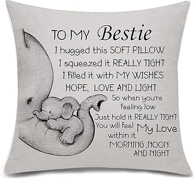 Breathtack pillowcase, friendship gifts, pillowcase for best friends, birthday gifts, Christmas gifts (bestie).. No more overpriced stores — DIAYTAR Nigeria brings the best to your door.