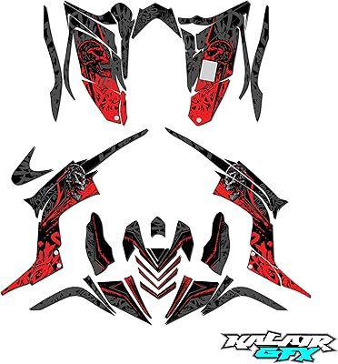Kalair GFX Graphic Kit for Yamaha Raptor 700 (2006-2012) Revolt Series.. DIAYTAR NIGERIA delivers happiness in 5-8 days with our affordable and diverse product range.