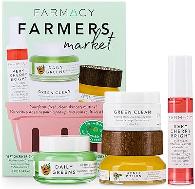 Skin care gift box on the pharmaceutical market - Small facials of facial care - includes a clean green make -up removal and a honey potion.. Shop the future with DIAYTAR NIGERIA - thousands of products, unbeatable prices, delivery within a week.
