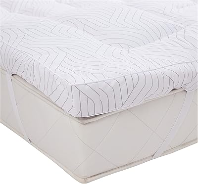 Cotton home mattress cover with 2 pillowcases, size 140 cm x 200 cm + 7 cm, white/geometric gray.. Experience the DIAYTAR difference with our vast product selection and delivery within 5-8 days.