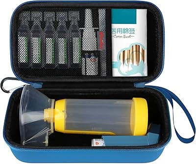Elonbo transport case compatible with asthma inhaler for children and adults.. DIAYTAR NIGERIA: Where every shopping need is met with affordable prices and reliable 5-8 day delivery.
