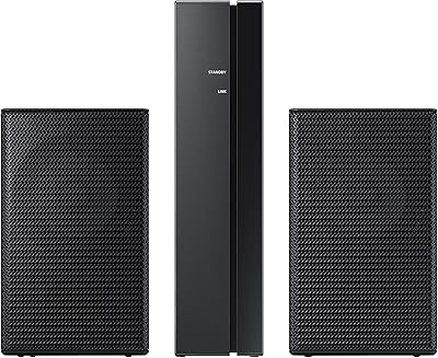 Samsung 9100s SWA 9100s wireless rear speaker kit, 2021, black model.. DIAYTAR NIGERIA: Where quality products become affordable with our nationwide shipping service.
