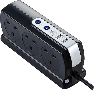 Masterplug SRGDSU62PB-MP compact extension to 6 protected sockets against overvoltages with 2.. Thousands of items, all priced just right — shop DIAYTAR Nigeria today.