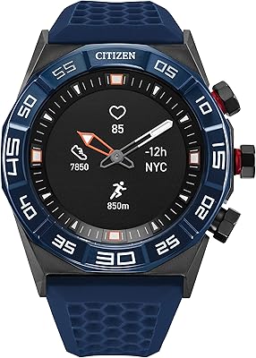 Citizen Cz Smart 44 mm Hybrid Steel Hybrid Watch in Stainless Steel.. DIAYTAR NIGERIA brings the marketplace to your home with budget-friendly prices and nationwide delivery.
