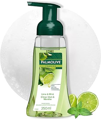Foaming liquid soap for palmlife hands with lemon and mint perfume 250 ml green.. Order today, receive in days — DIAYTAR Nigeria makes it possible.