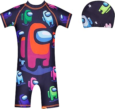 Anti-rapping Boy Baths Skin to short sleeves and UV protection.. DIAYTAR NIGERIA connects you with thousands of products at competitive prices, delivered within a week.