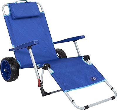 Folding chair Mac Sports Everyday Beach with integrated traction trolley and robust wheels - perfect for the beach, the garden, the swimming pool and the picnics.. DIAYTAR NIGERIA combines extensive variety with budget-friendly prices and prompt nationwide delivery.