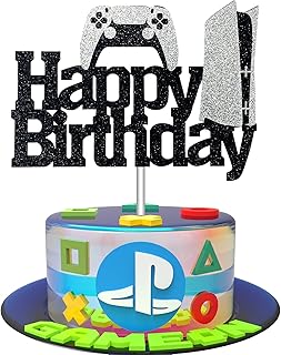 HAKPUOTR Decoration of video game cake - game controllers Decorations of happy birthday cake - glitter game cake decoration for boys for video game festival (PS5 joystick).. Your digital shopping companion, DIAYTAR NIGERIA offers unmatched value with nationwide shipping.