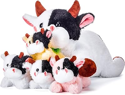 Icasa mummy cow in cute toy toy in 432 cm toy.. Shop smart, shop DIAYTAR - Nigeria's most affordable e-commerce platform with nationwide delivery.