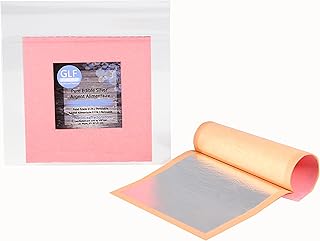 Original edible silver paper (package of 25) 3-3/4 "x 3-3/4"/95mm x 95mm.. Experience shopping satisfaction with DIAYTAR NIGERIA's vast selection and budget-friendly delivery options.