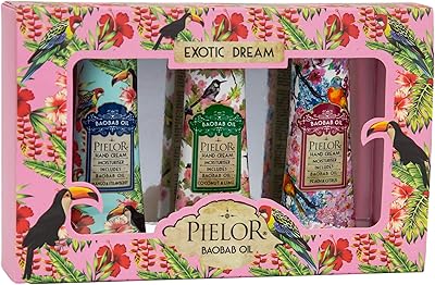 Pieler Exotic Dream hand cream, 3 -piece gift box 90 ml, pink.. DIAYTAR NIGERIA combines affordability, variety, and convenience with nationwide delivery services.