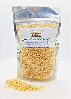 4 oz of dried and chopped onion - a spicy and grilled onion flavor that makes the preparation of the dinner a child's play - Country Creek LLC.. DIAYTAR NIGERIA: Where affordability and variety meet with convenient delivery within 8 days.