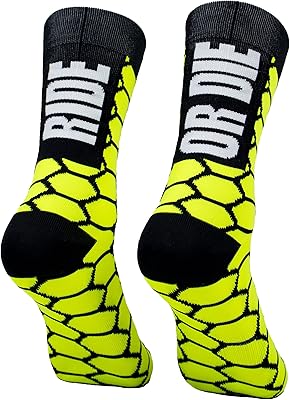 Ride gold die. Cycling socks for men and women. High, seamless, anti-odor, funky and unique. Made in Spain... Experience the power of choice with DIAYTAR NIGERIA's extensive catalog and reliable delivery service.