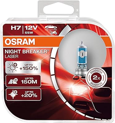 Osram Night Breaker Laser H7 New generation 150 % brighter.. Experience the ease of modern shopping with DIAYTAR NIGERIA's comprehensive platform and quick delivery.