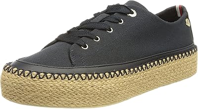 Tommy Hilfiger folk lace sneakers for women.. DIAYTAR NIGERIA delivers affordability and convenience to your doorstep within 8 days of purchase.