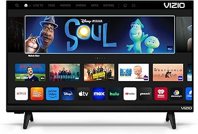 VIZIO Steel D Intelligent TV 24 inch, FHD 1080P, with Apple Airplay and Integrated Chromecast, compatible with Alexa, D24F-J09, 2021 model.. DIAYTAR NIGERIA: Where every Nigerian finds affordable products delivered within the week.