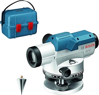 Bosch Gol 32 D professional optical level (magnification x 32, unit: 360 degrees, range: up to 120 meters, in a transport case).. DIAYTAR NIGERIA brings retail convenience to your screen with affordable prices and dependable shipping.