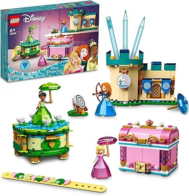 LEGO® Disney Princess Aurore, Mérida and Tiana Creations Enchantées 43203.. Shop with purpose at DIAYTAR NIGERIA and discover a world of products at budget-friendly prices.