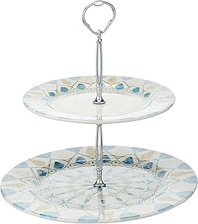 Porcelain montesa cake display at 2 EDESSA 20 levels 20 + 27 cm - Elegant display for superb cake presentations.. DIAYTAR NIGERIA: Redefining e-commerce with affordable prices and reliable nationwide shipping.