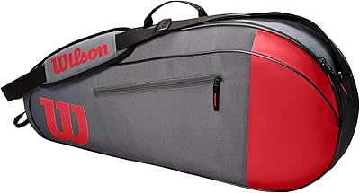 Wilson Team 3 tennis bag can contain up to 3 snowshoes.. DIAYTAR NIGERIA: Where every purchase is affordable and delivery is always within a week.