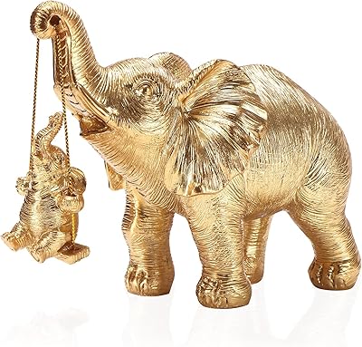Elephant decoration elephant figurine brings health and strength. Women's gifts.. Your everyday shopping solution, DIAYTAR NIGERIA offers variety and value delivered within 8 days.