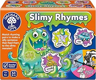 Slimmy Rhymes d'Orchard Toys game, educational rhyme game helps teaching rhyme words, literacy game, educational toy, 5 and over.. DIAYTAR NIGERIA: Bringing quality products to your doorstep at prices that won't break the bank.
