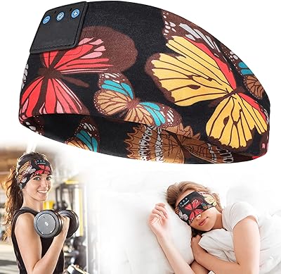 Wireless sleep helmet with floral design Bluetooth sports earphones with loudspeakers.. DIAYTAR NIGERIA: Where shopping is a pleasure with affordable prices and reliable delivery service.
